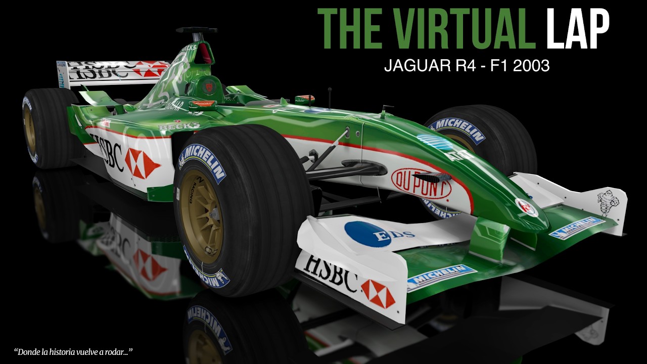 The Virtual Lap - Jaguar R4 - F1 2003 / Spa Francorchamps