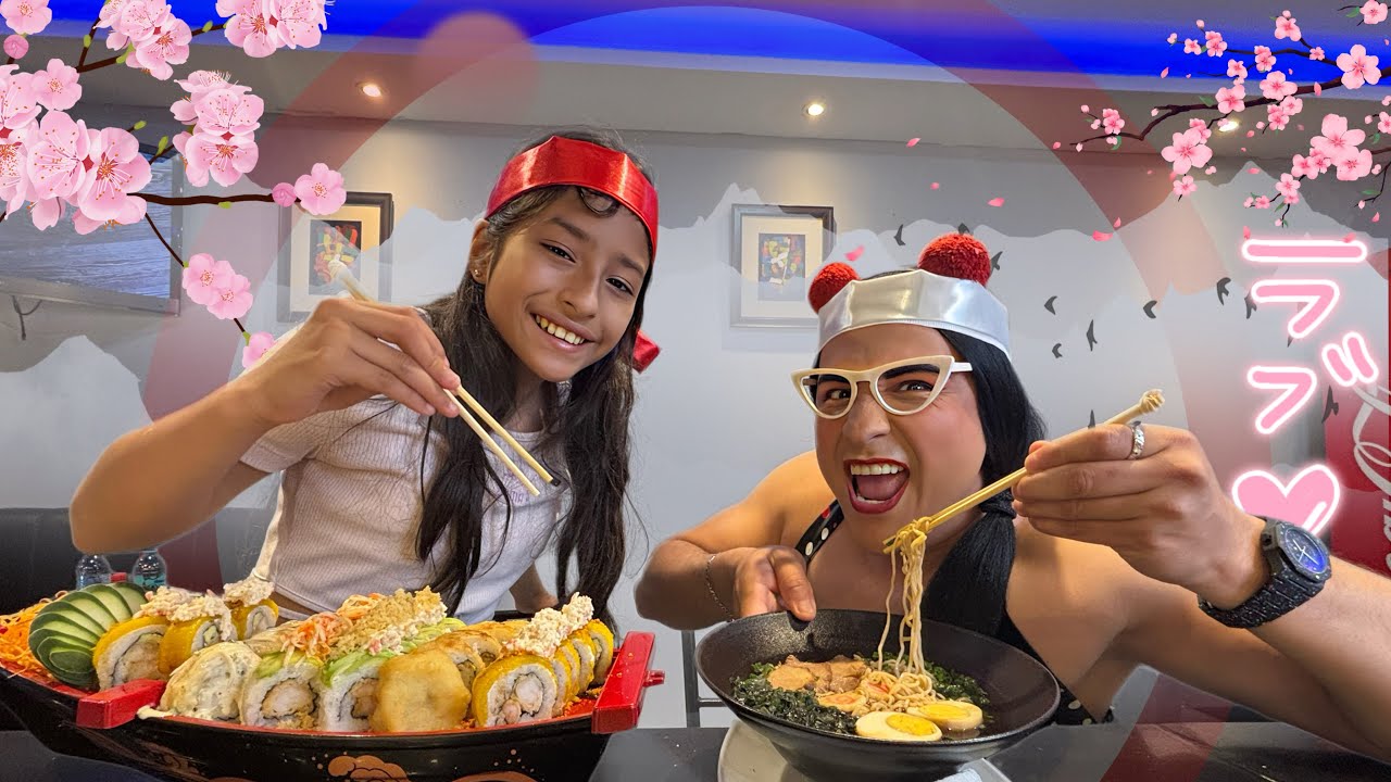 Probando comida JAPONESA 🍣🍙😋
