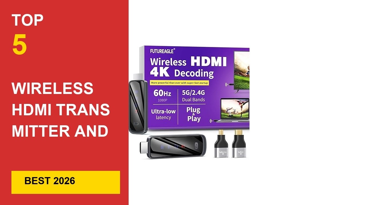 Best Wireless Hdmi Transmitter And Receiver in 2026 - Expert Reviews in 2026