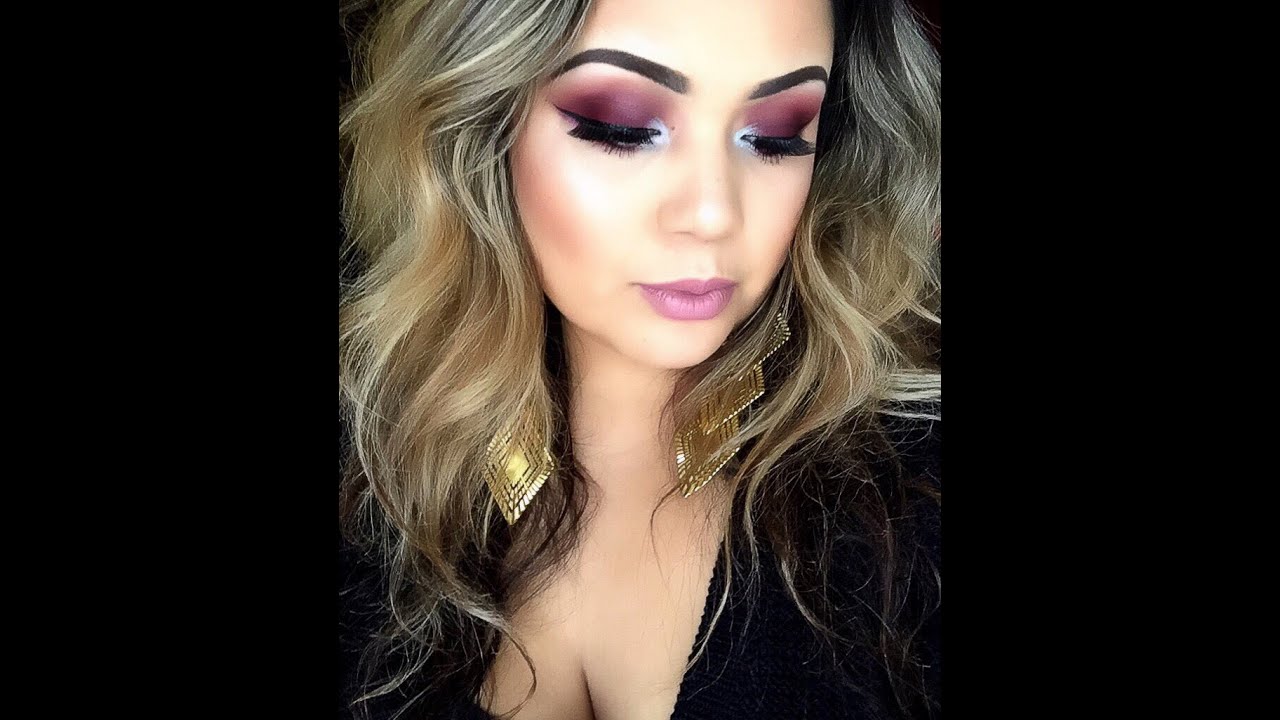 Marsala Color of the Year Tendencia 2015 Makeup Maquillaje
