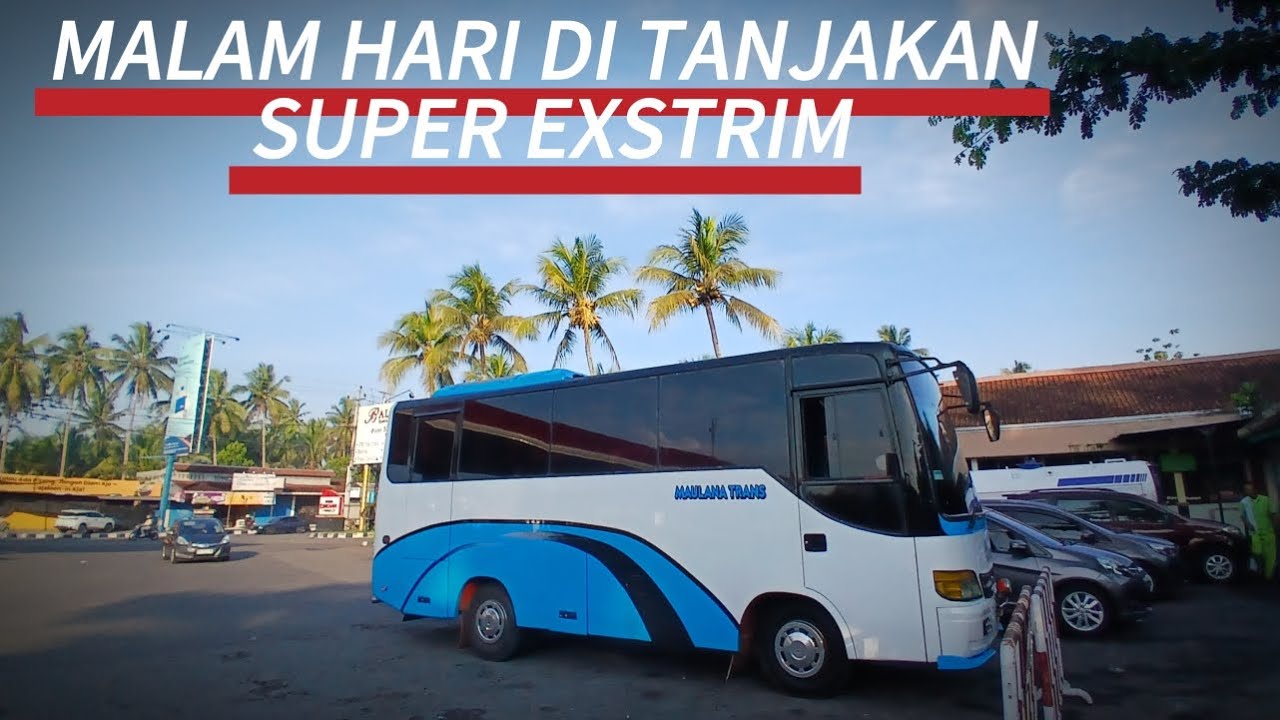 MALAM SAMPAI PAGI MELEWATI JALAN SEMPIT EXSTRIM || Trip Bus Jogja - Semarang