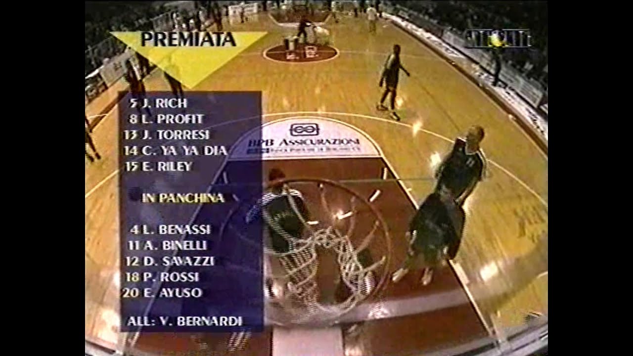 Sicc Jesi - Sutor Montegranaro basket serie A2, 21&deg; giornata (27-01-2002)