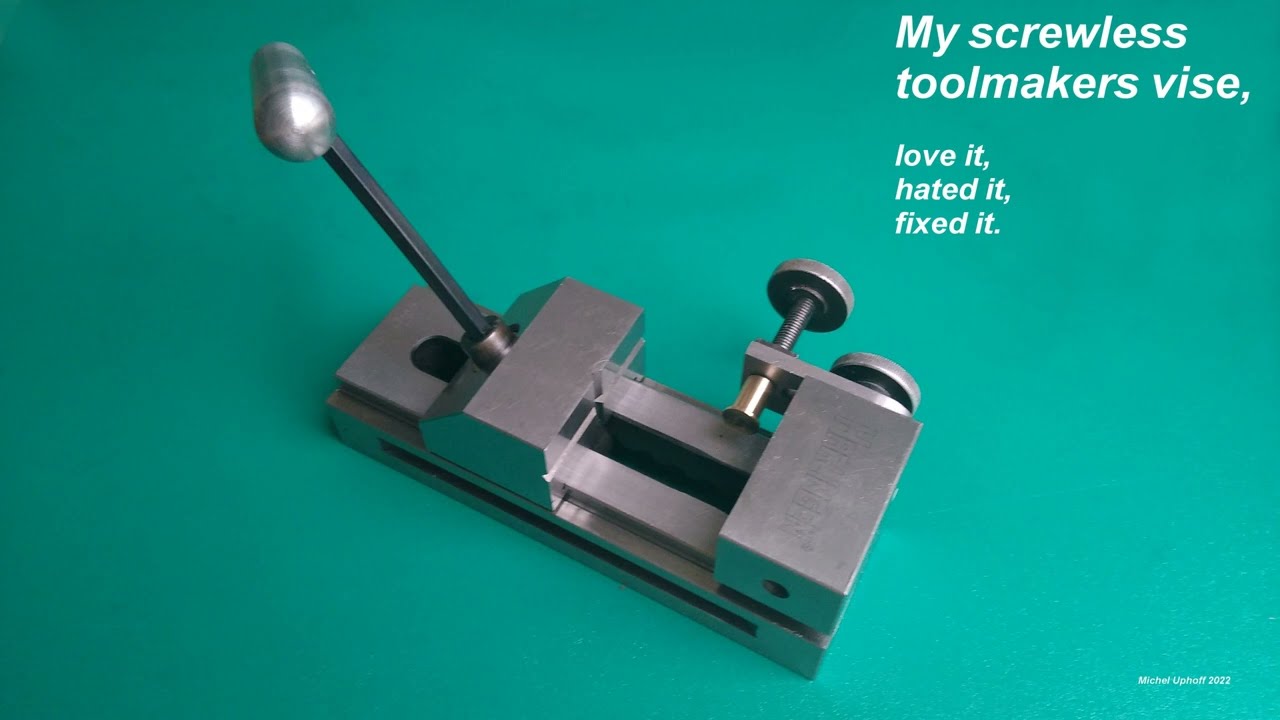 My toolmakers vise. Hated it, fixed it.