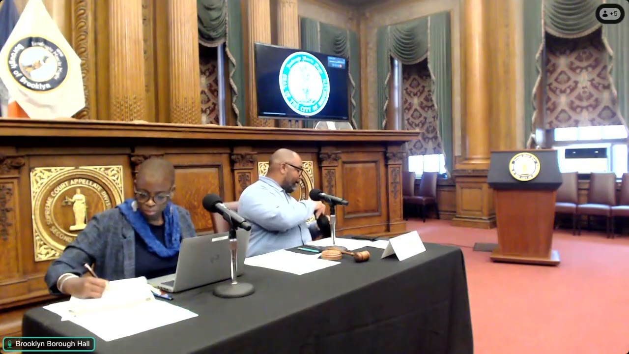 Brooklyn Borough Board Meeting, September 2, 2025