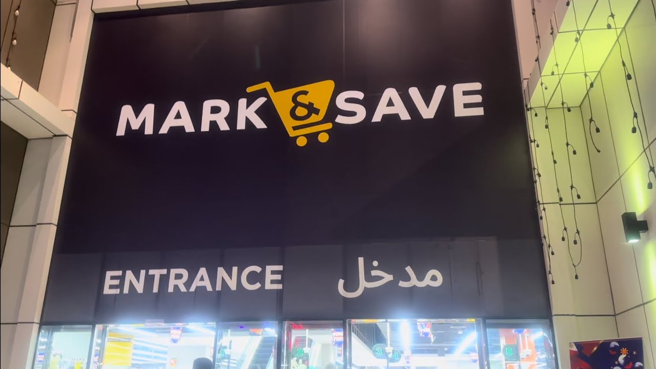 Mark and Save Newly opened discount store in Abu Dhabi