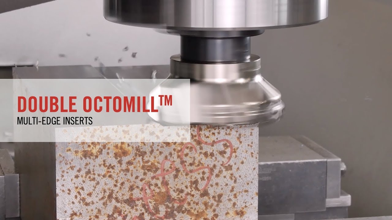16 Edges for Maximum Face Milling Economy with Double Octomill | Seco Tools