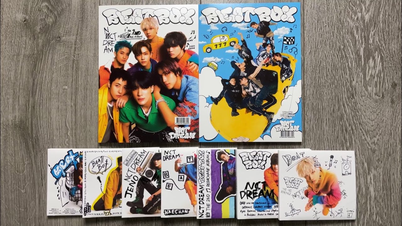 ♡Unboxing NCT Dream 엔시티 드림 2nd Album Repackage Beatbox 비트박스 (New School, Young Star & Digipack Ver)♡
