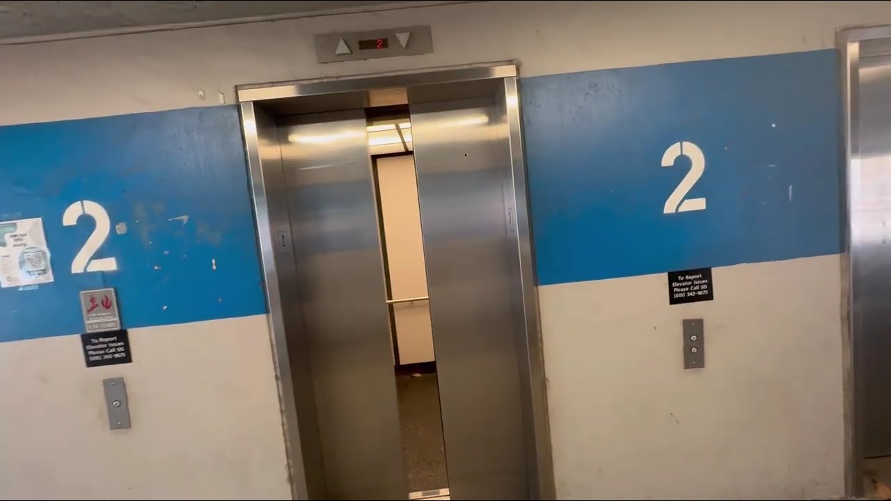 Dover Elevators at Vanderbilt Stadium Parking Garage Nashville, TN