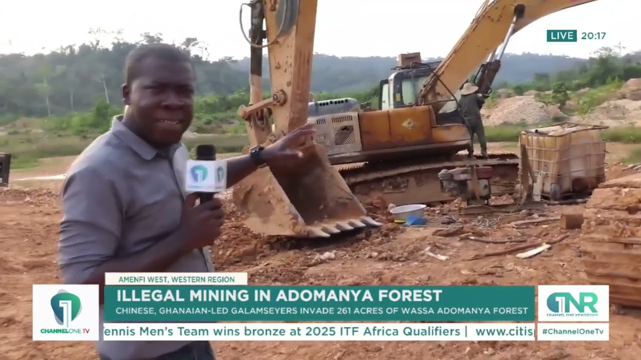 🚨 Galamsey Operators Invade Breman-Adomanya Forest & Attack Citi News’ Akwasi Agyei!