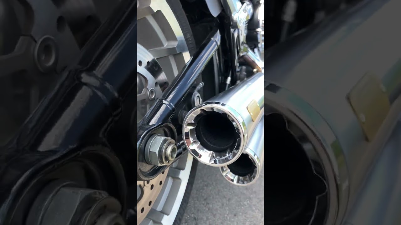 Harley Davidson Fat Boy 107 Sound Vance&Hines( 40 Anniversary )