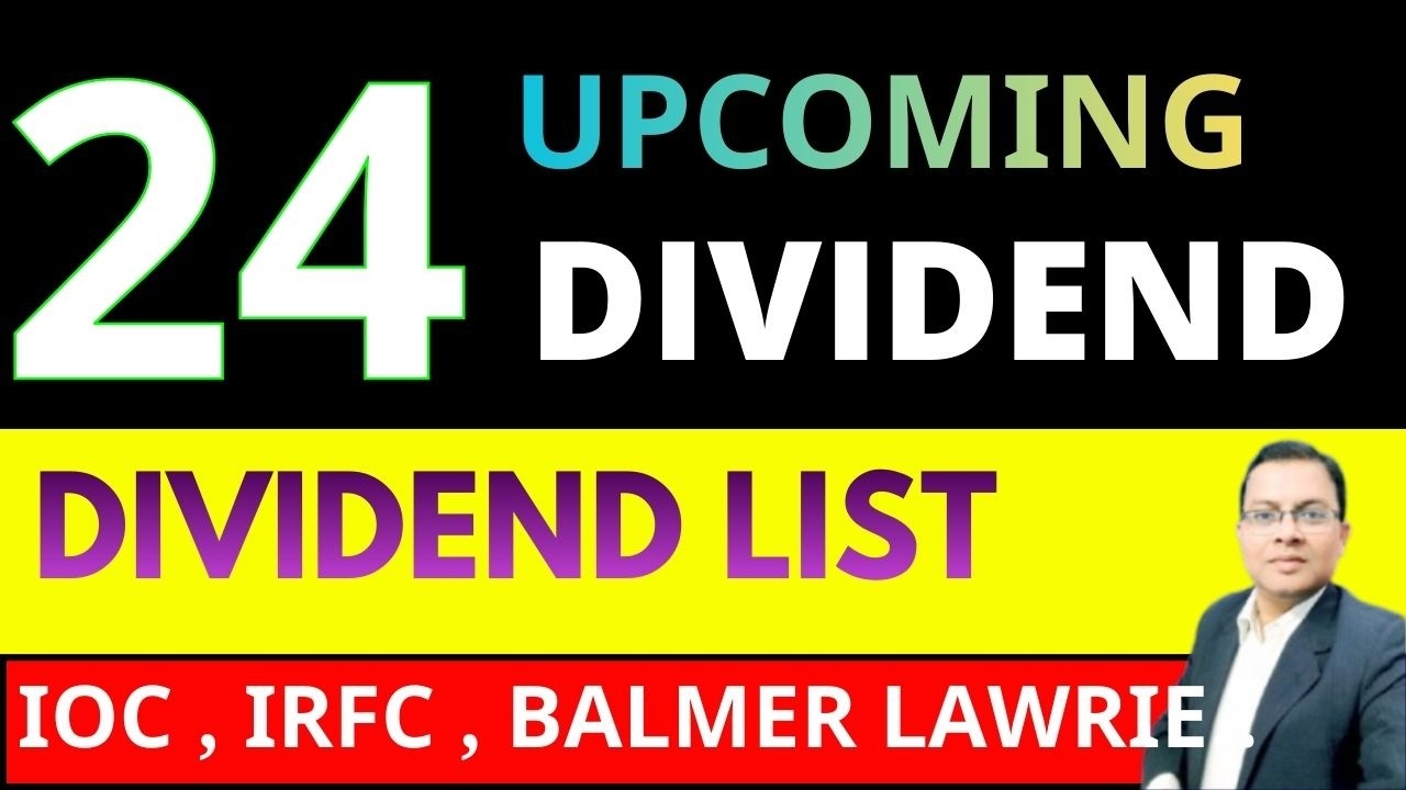 24 Dividend Stocks List I UPCOMING DIVIDEND STOCKS LIST 2026