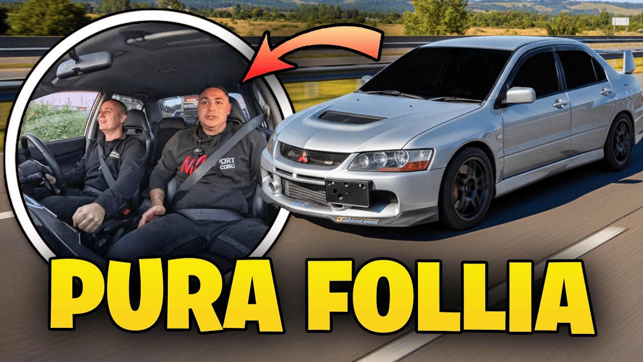 LA MITSUBISHI LANCER EVO 9 finalmente su strada… E VA DAVVERO FORTE!