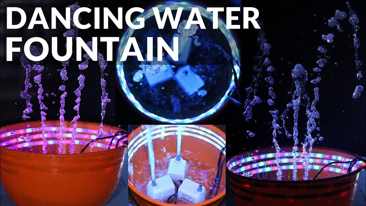 Dancing Fountain DIY - How to Make Dancing Water Fountain (Indoor)