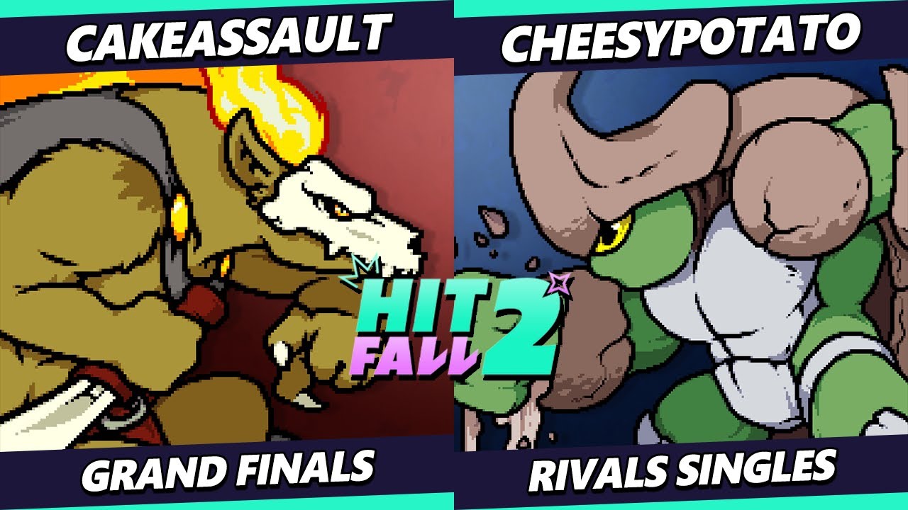 Hitfall 2 GRAND FINALS - CakeAssault (Forsburn) Vs. CheesyPotato [L] (Kragg) Rivals of Aether - RoA