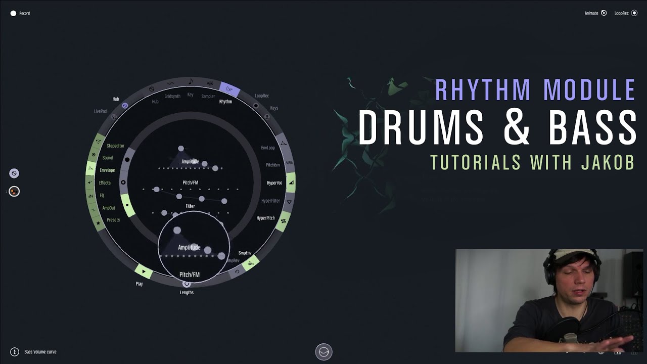 Tutorial: Rhythm Module - How to make drums & bass lines in Mazetools Soniface