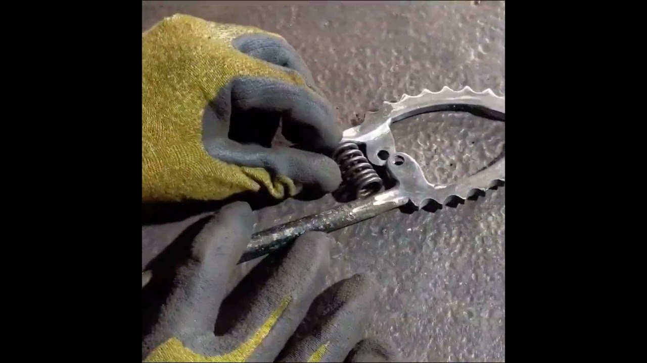 How to Make An Earth Clamp Using Chain Sprocket With Most Amazing And Most Interesting Technology !