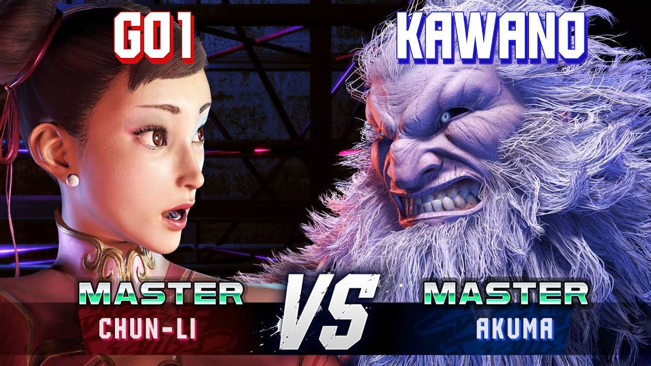 SF6 ▰ GO1 (Chun-Li) vs KAWANO (Akuma) ▰ High Level Gameplay