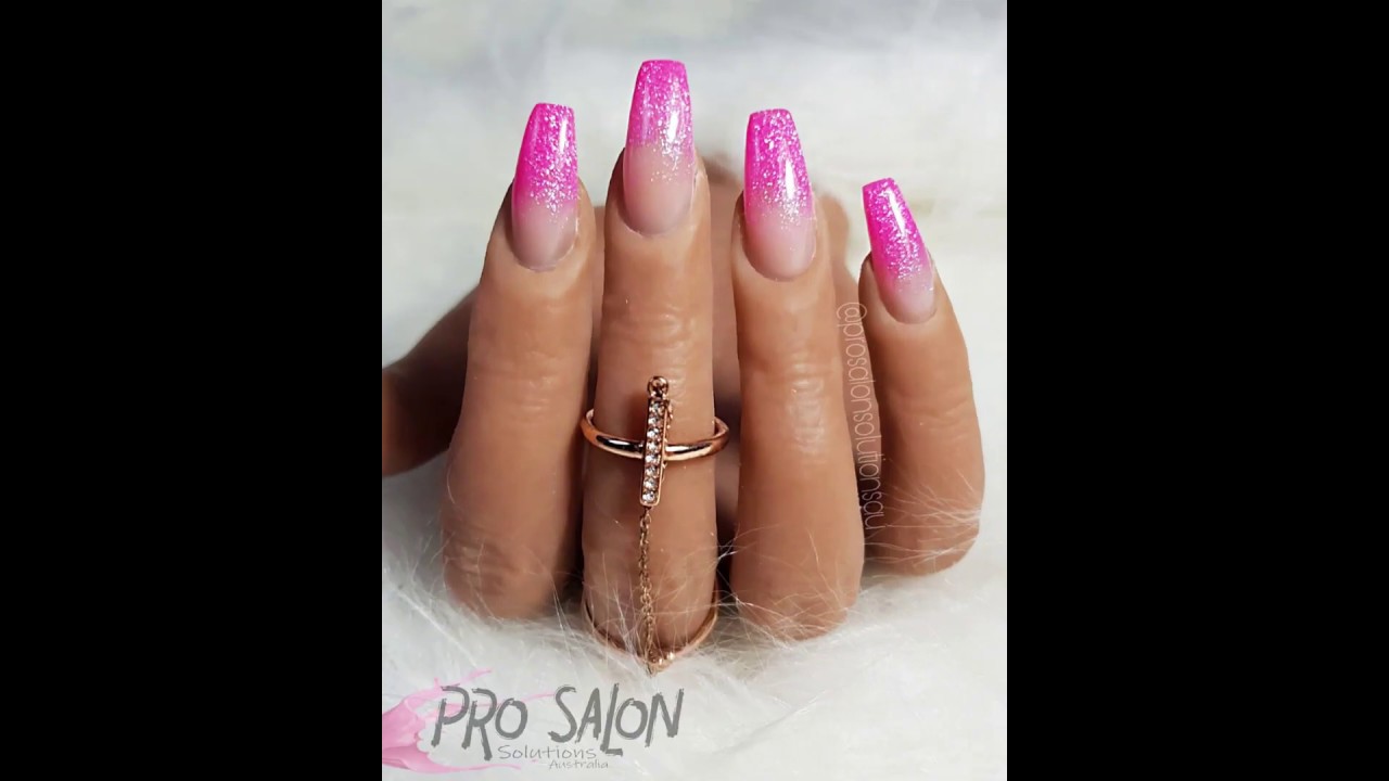 Coloured Acrylic Ombre Tutorial