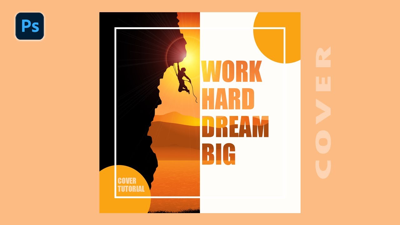 How To Create Simple Cover Art Design in Photoshop | Photoshop Tutorial