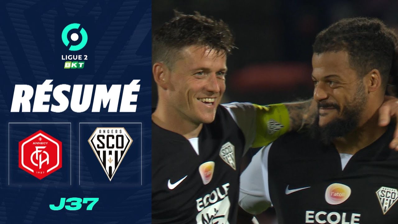 FC ANNECY - ANGERS SCO (1 - 2) - Résumé - (FCA - SCO) / 2023-2024