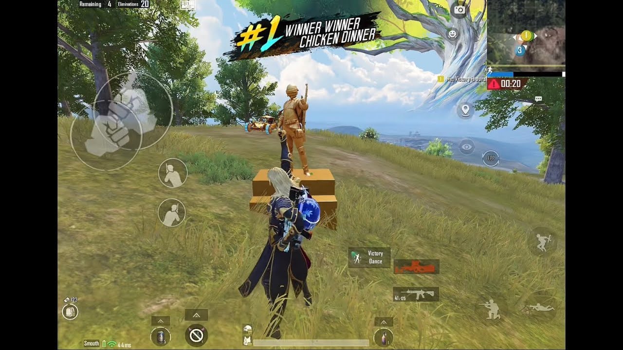 Fastest 1v4 intense clutches 🙀 in Bhim gameplay video |  bgmi gameplay 