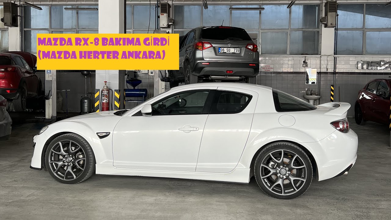 Mazda RX-8 Bakıma Girdi (Mazda Herter/Ankara)