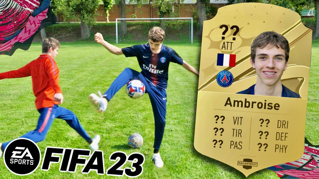 Je crée MA CARTE FUT ! (Fut 23)