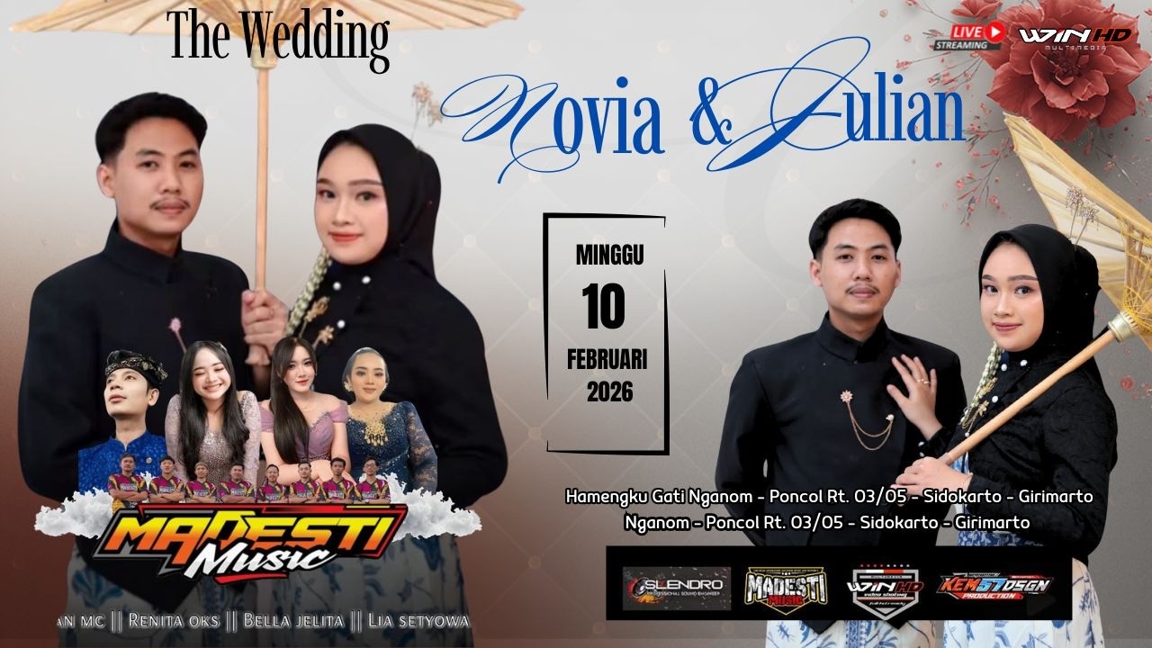 LIVE MADESTI MUSIC  -  NOVIA & YULIAN - SLENDRO AUDIO - GIRIMARTO 10 FEBRUARI 2026 PART 3
