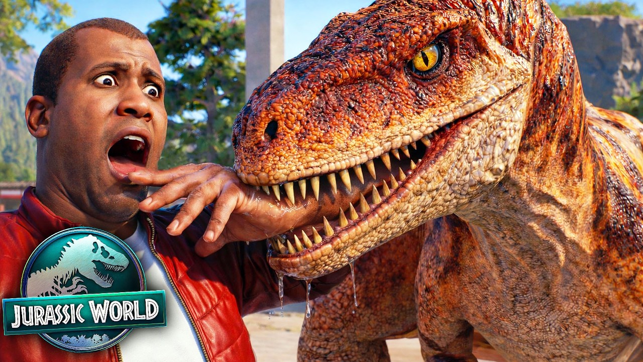 Nie byłem gotowy na TAKIEGO DINOZAURA - Jurassic World Evolution 3