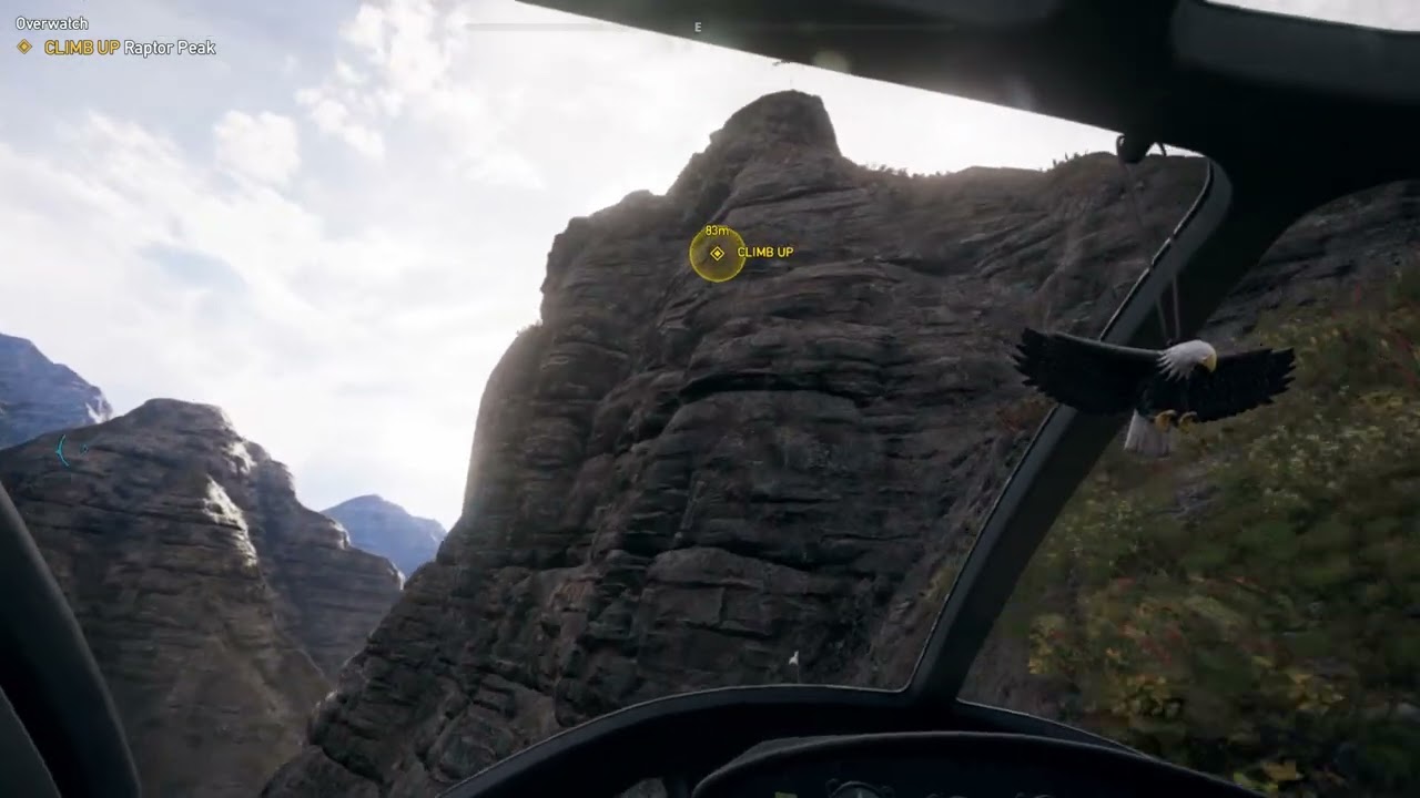 Far Cry 5 | Overwatch | Prepper Stash | Go to Raptor Peak Trail | Climb Up Raptor Peak | Find T