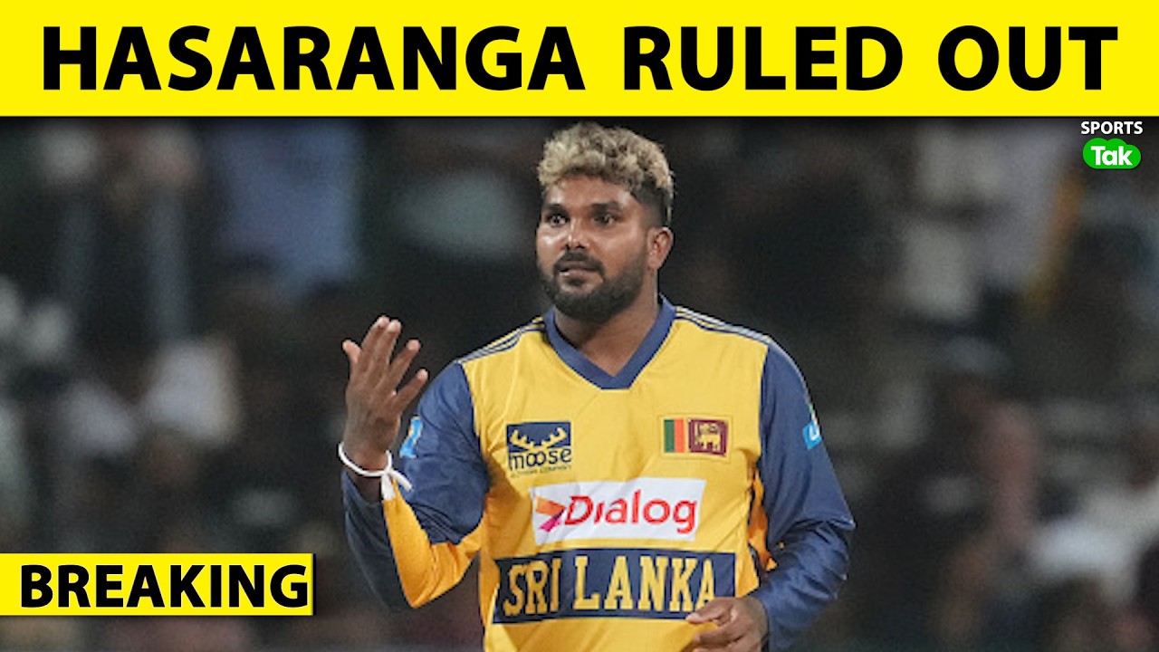 T20WC BREAKING: BIG BLOW FOR SRI LANKA, WANINDU HASARANGA RULED OUT OF THE 2026 T20WC