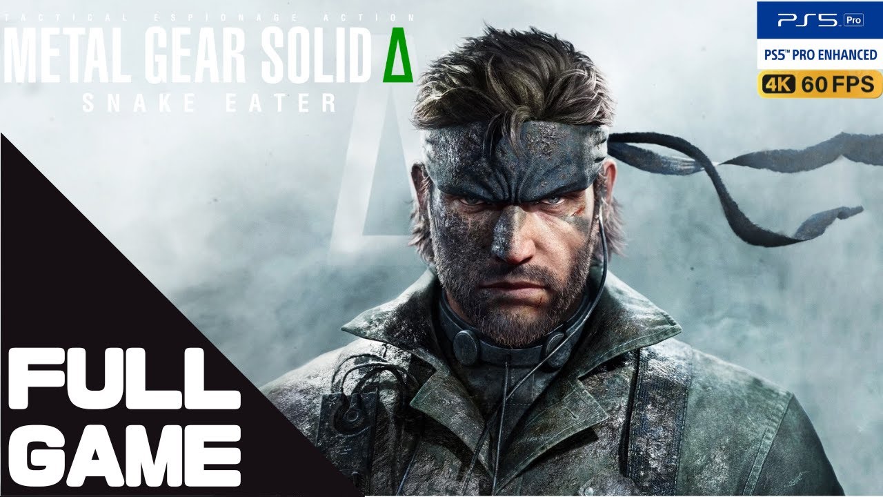 METAL GEAR SOLID DELTA: SNAKE EATER Full Walkthrough Gameplay – PS5 Pro 4K 60FPS No Commentary