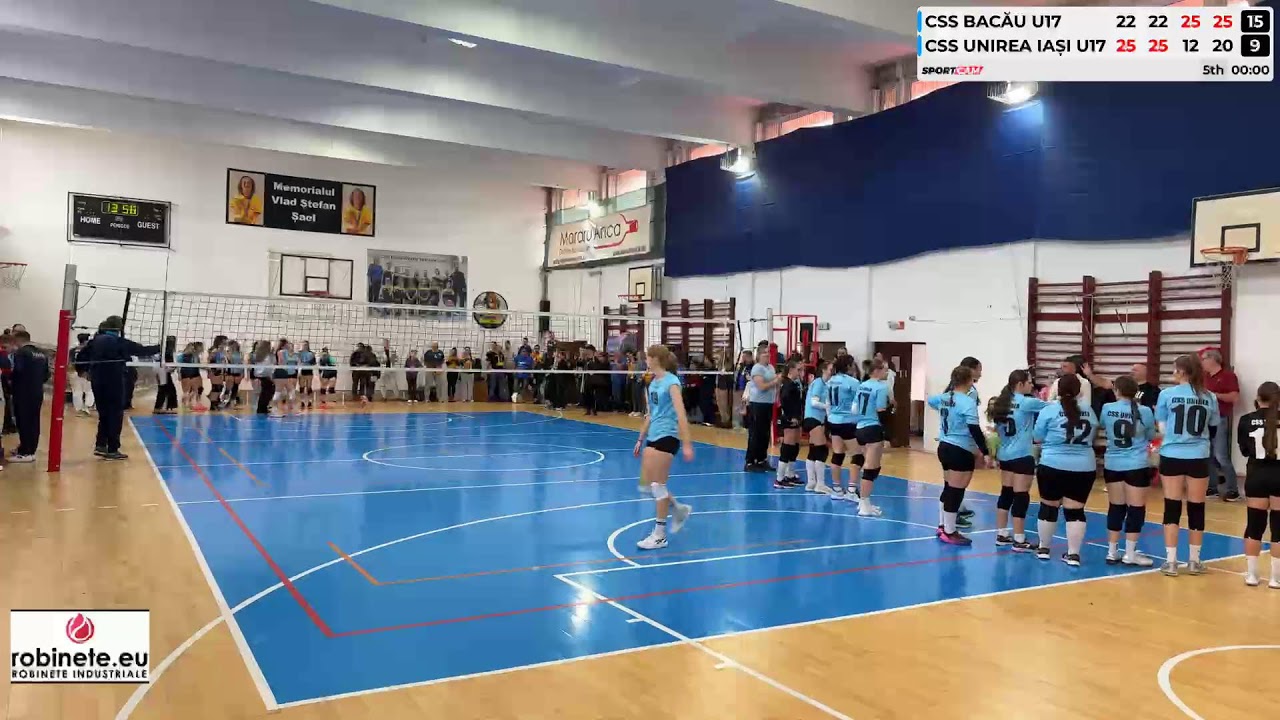 CN VOLEI U17-CSS BACĂU-CSS UNIREA IASI