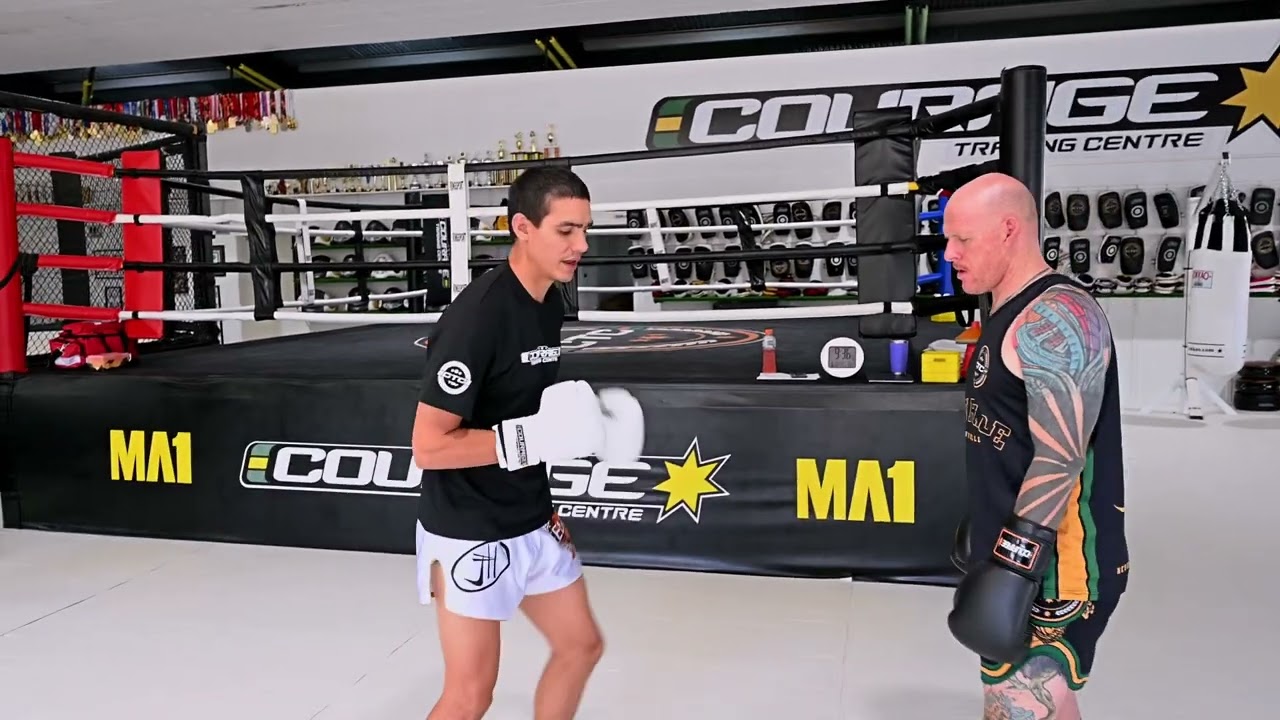 SKIP STEP FORWARD, BACK AND SIDE TO SIDE | BASIC FOOTWORK FOR MUAY THAI, BOXING AND MMA