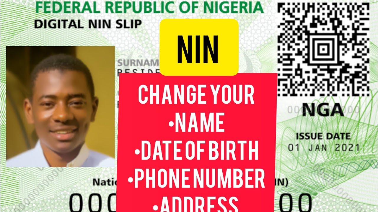 How to Change Name and Date of Birth on your NIN #hausa