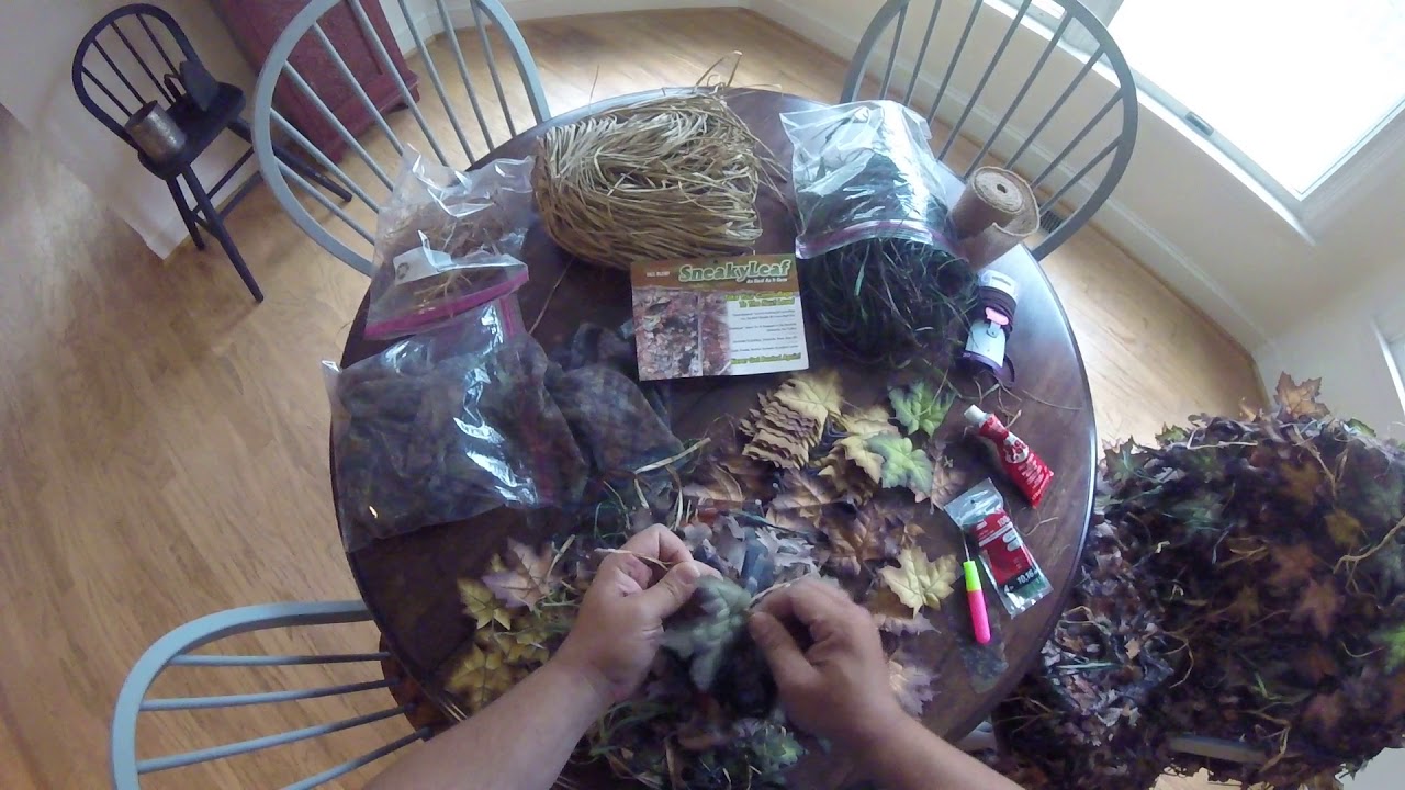 Ghillie Crafting 3D Leafy Suit