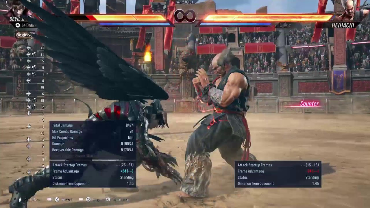 Tekken practice