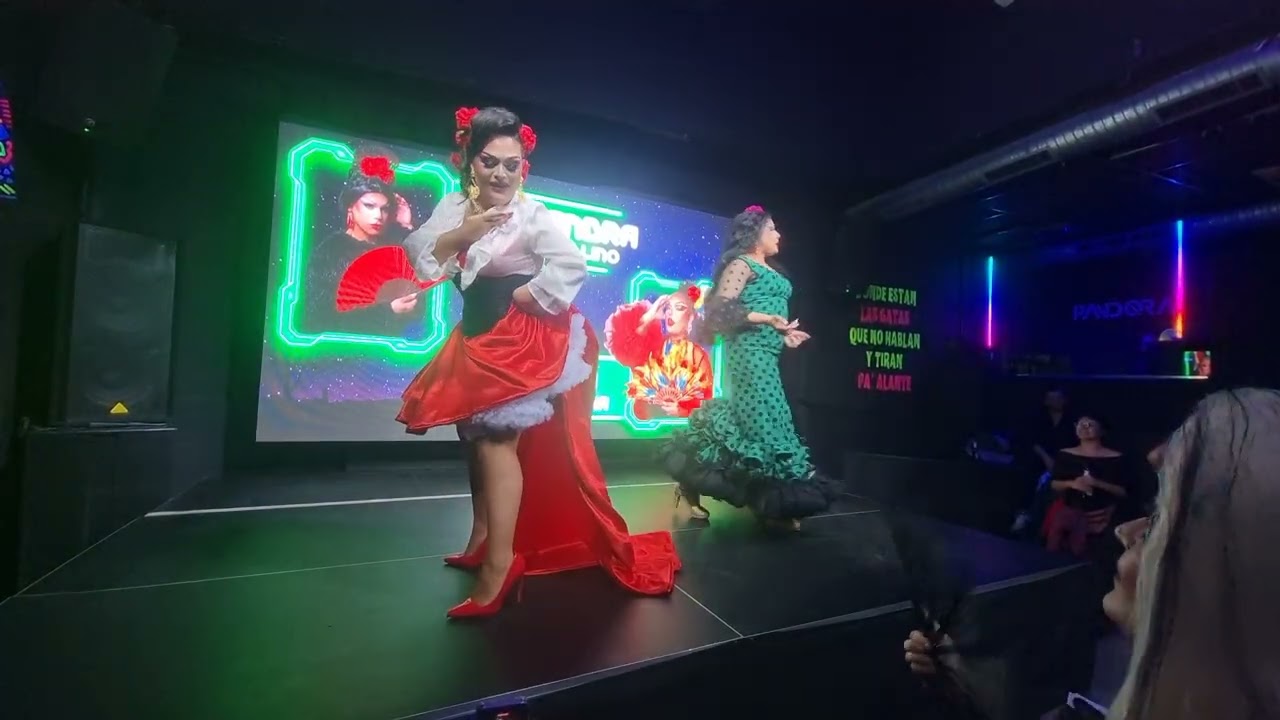 Garlochi Isabel Pantoja. Alejandra La Torbellino vs Lola la Salvaora en la Veladrag travesti coplera