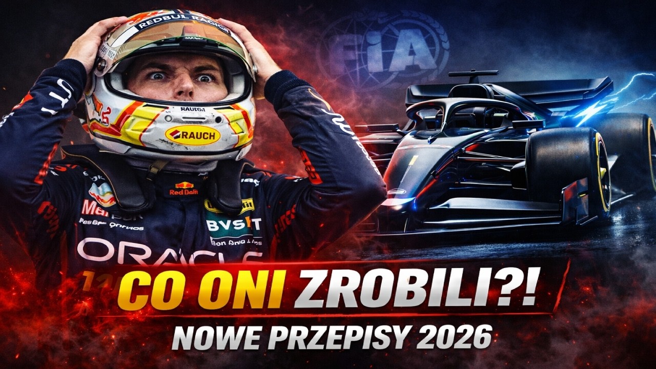 Dlaczego przepisy 2026 są tak kontrowersyjne? Nowa era F1 zaczyna się TERAZ.