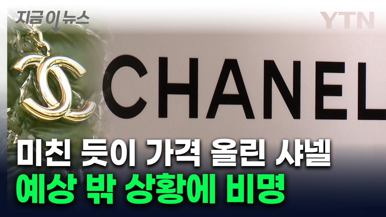 가방 하나에 '천 만원대'...샤넬 충격적인 실적 [지금이뉴스] / YTN