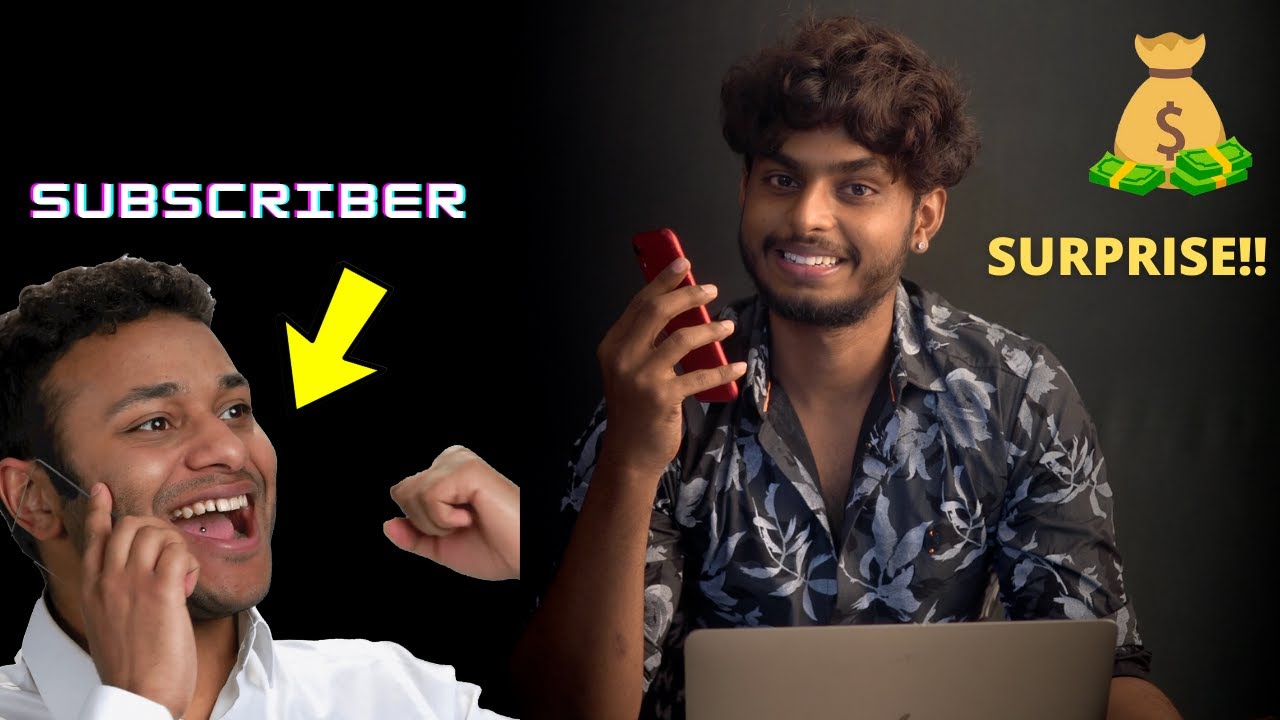 calling my subscribers and gifting them money💰 (EMOTIONAL)