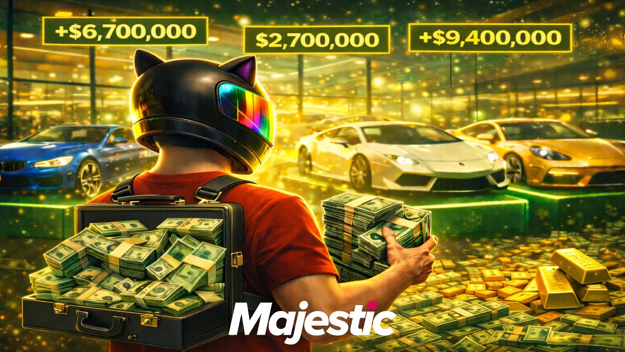 Я НАЧАЛ СКУПАТЬ НОВЫЕ МАШИНЫ И РЫНОК ВЫСТРЕЛИЛ - ПУТЬ ДО МОНОПОЛИИ ЛСК В GTA 5 RP / MAJESTIC RP