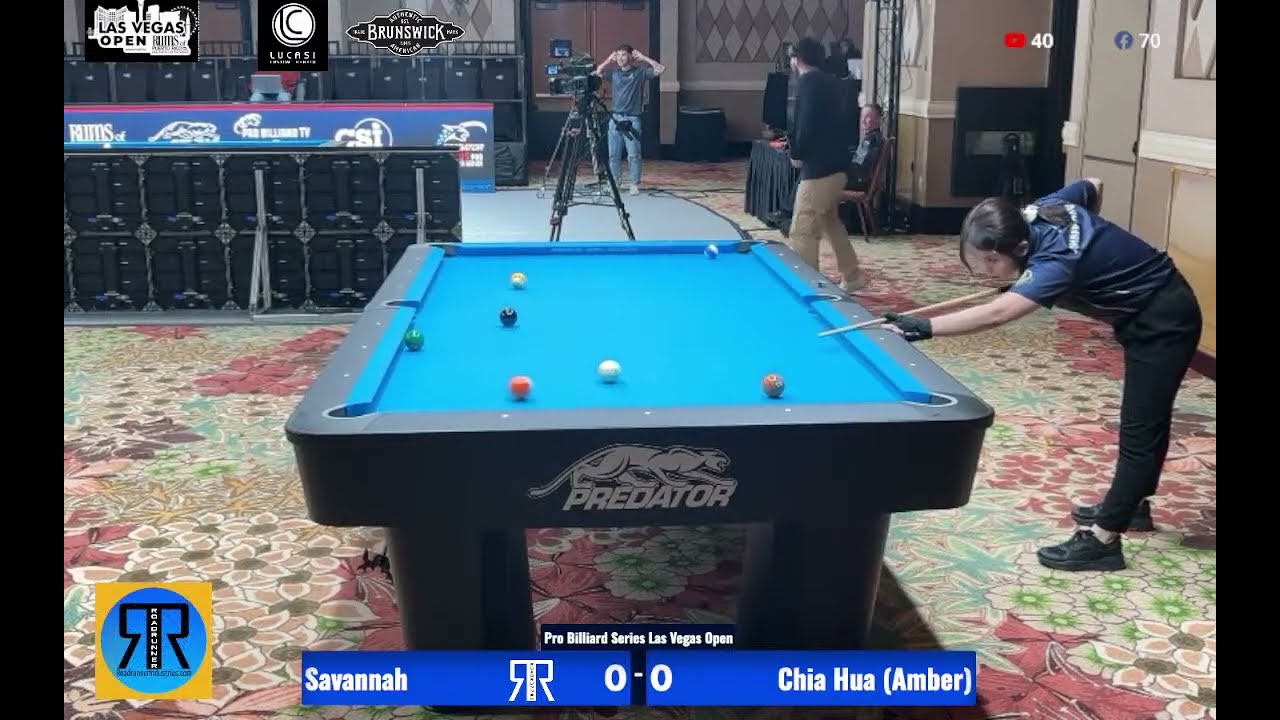 Pro Billiard Las Vegas Open - Savannah Easton vs Chia Hua Chen (WR1)