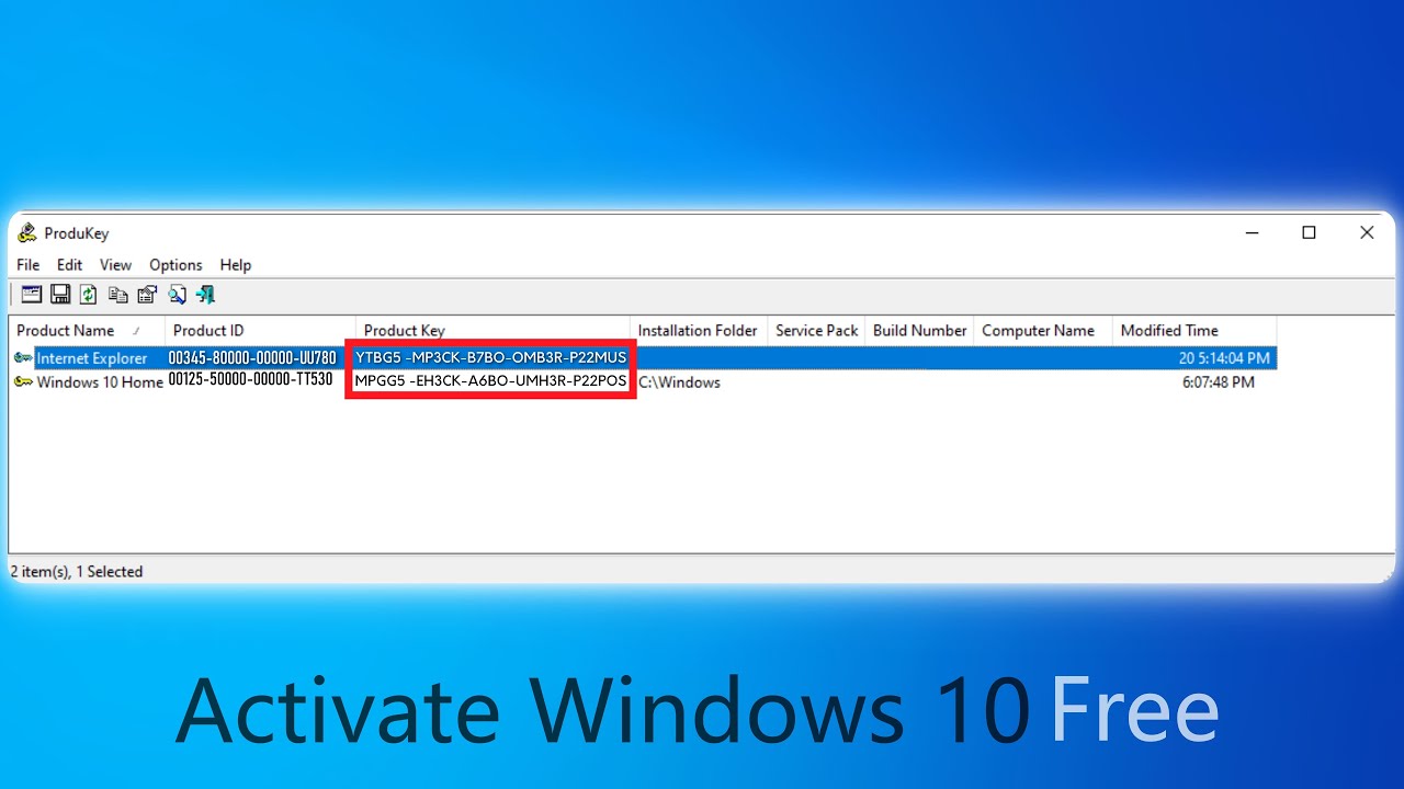 How to Find Windows 10 Product Key - 2021