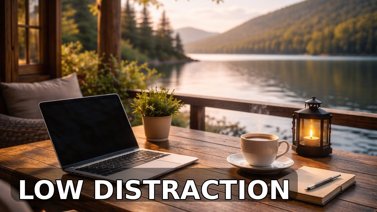 2 Hours LOW DISTRACTION | Lyric-Free Background Music (No Lyrics)