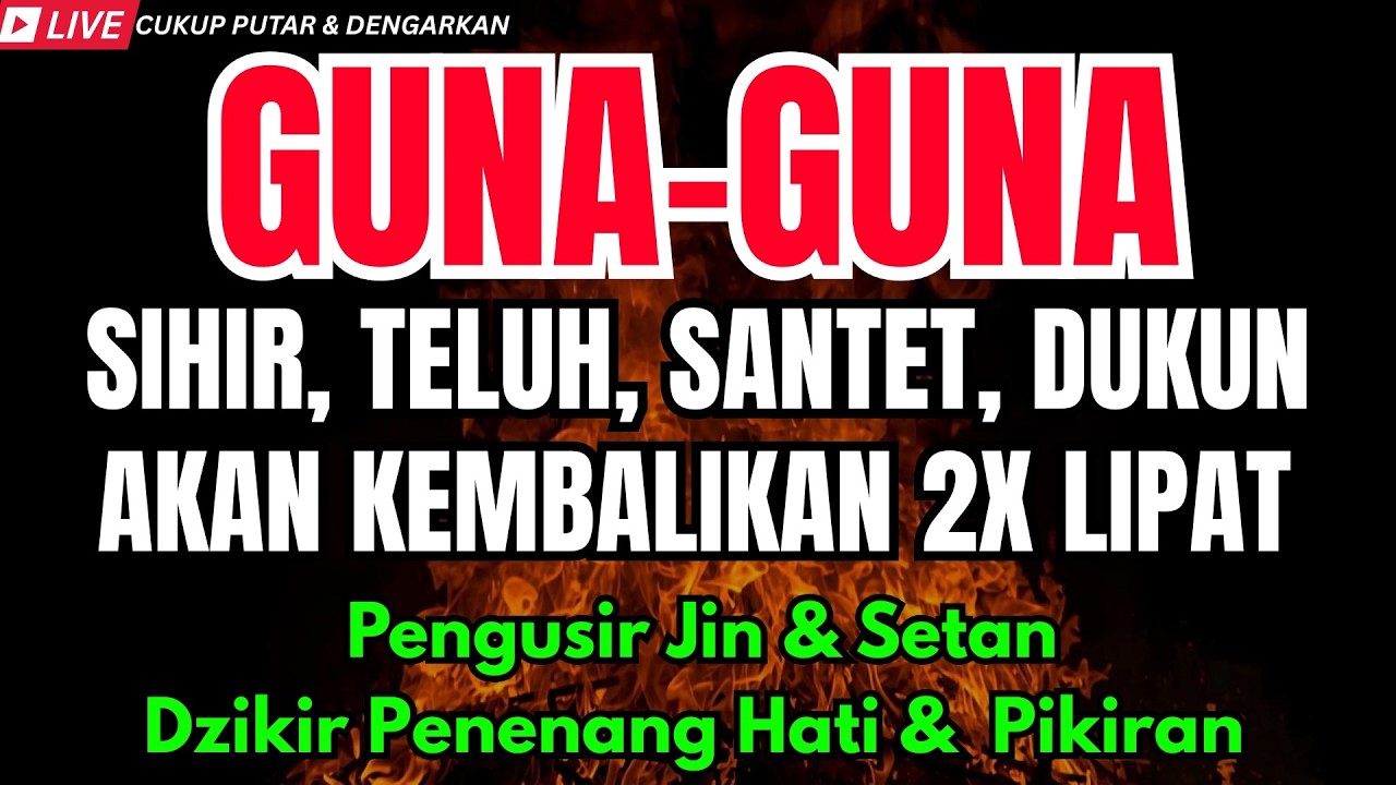 LAILAHAILALLAH! AYAT RUQYAH PENGUSIR JIN, PENAWAR SIHIR PALING DAHSYAT, PENENANG HATI & FIKIRAN