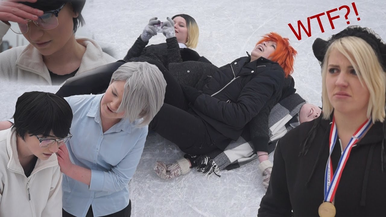 Haikyuu!! going Yuri!!! on Ice Part 1 (Now with sound!)