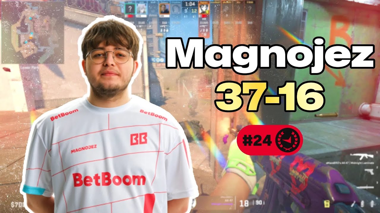 💀 MAGNOJEZ 37-16 POV: МАСТЕР-КЛАСС FACEIT (Overpass) | 3957 ELO