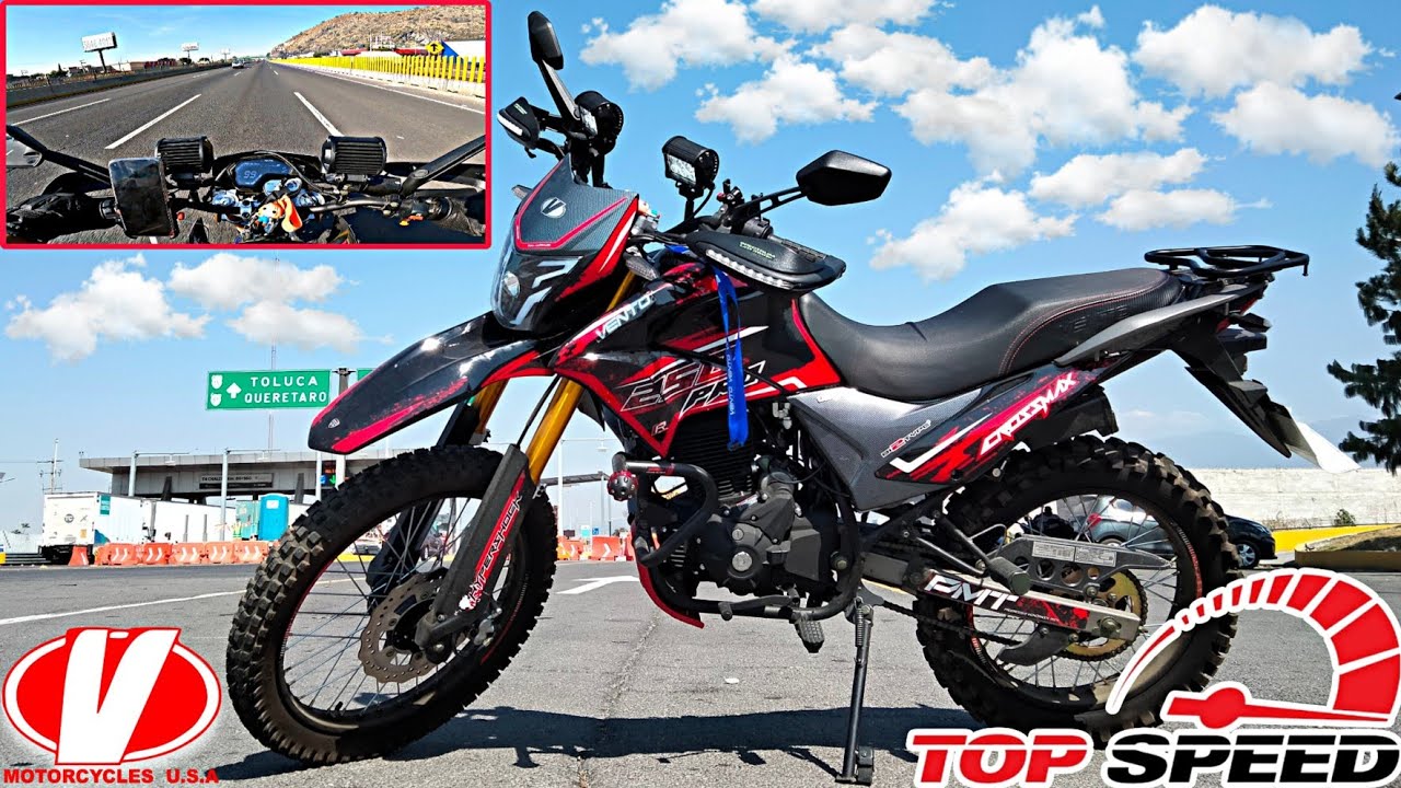 Vento CrossMax 250 Pro 2023|Top Speed|¿La Mejor Doble Propósito?