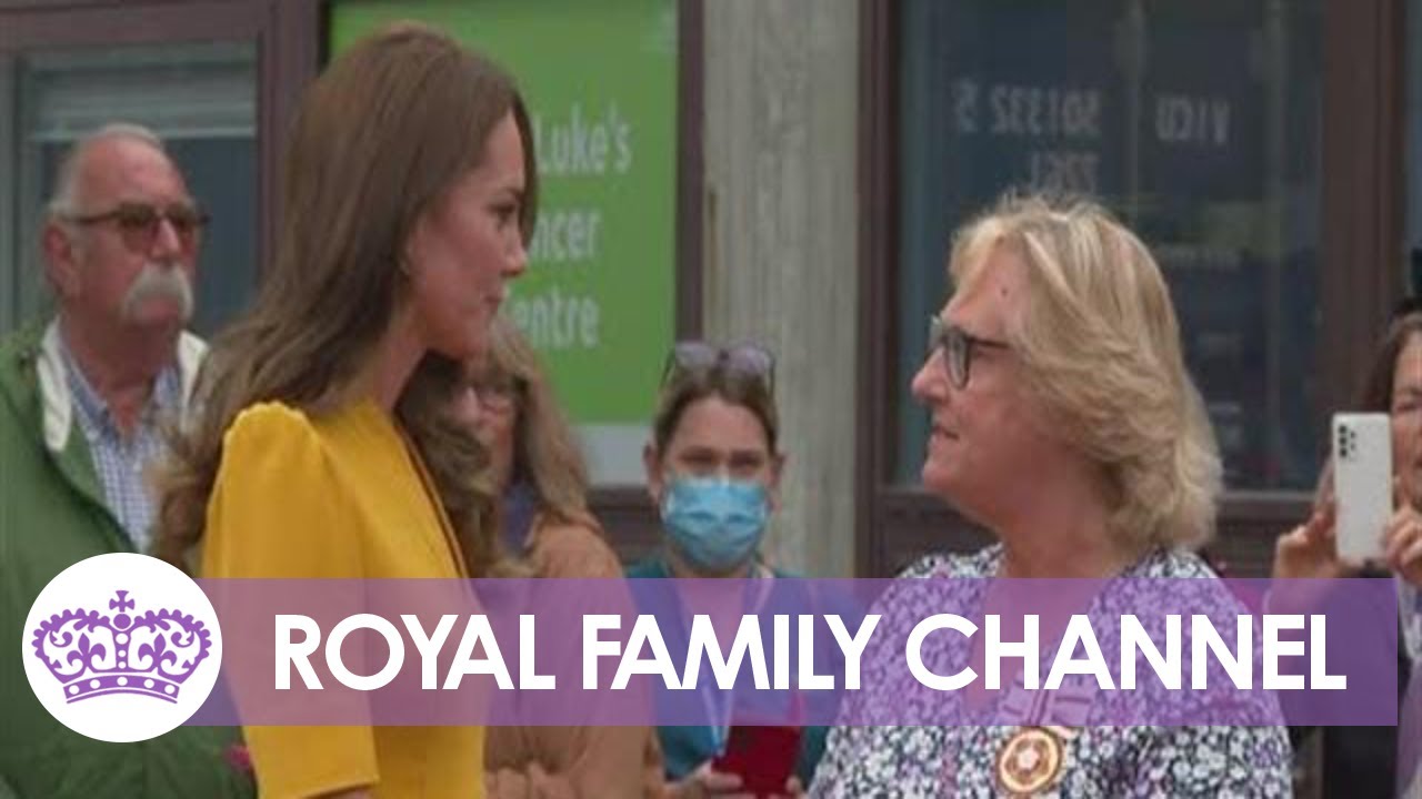 Kate Arrives at Surrey Hospital to Visit Maternity Unit